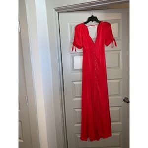 Express Karlie Kloss Maxi Dress - Beautiful Red!